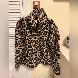 J.Crew Mockneck Fleece Pullover